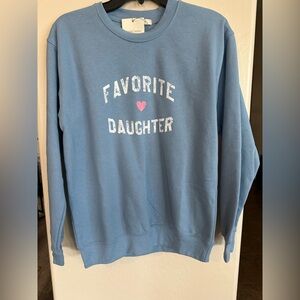 FAVORITE DAUGHTER Sweatshirt Small NWT